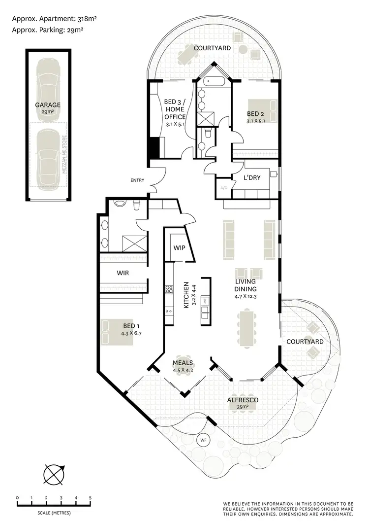 Floorplan of Homely apartment listing, 19/93 Elizabeth Bay Road, Elizabeth Bay NSW 2011