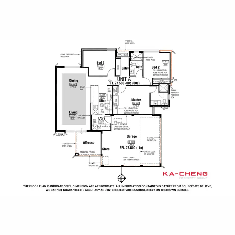 Floorplan of Homely villa listing, 22A Jakobsons Way, Morley WA 6062
