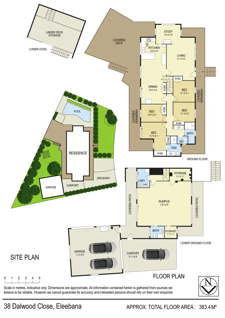 Floorplan of Homely house listing, 38 Dalwood Close, Eleebana NSW 2282
