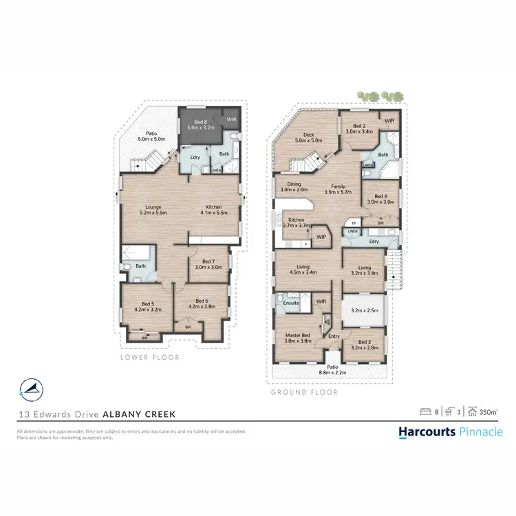 Floorplan of Homely house listing, 13 Edwards Drive, Albany Creek QLD 4035