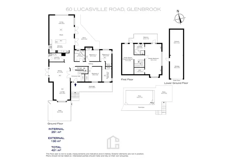 Floorplan of Homely house listing, 60 Lucasville Road, Glenbrook NSW 2773