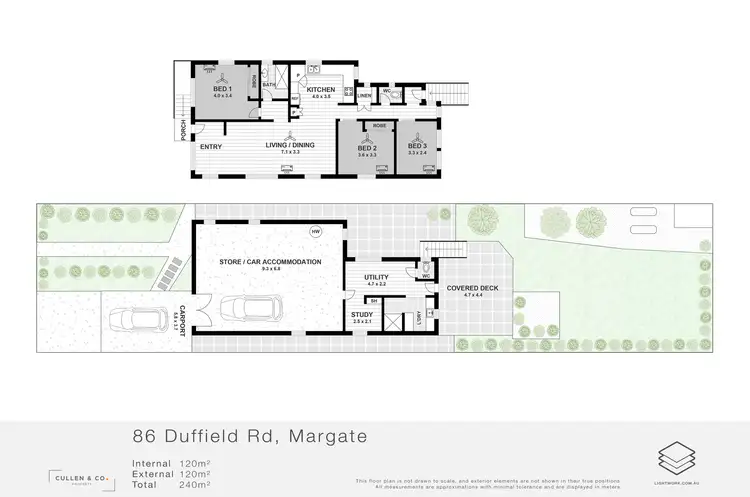 Floorplan of Homely house listing, 86 Duffield Road, Margate QLD 4019