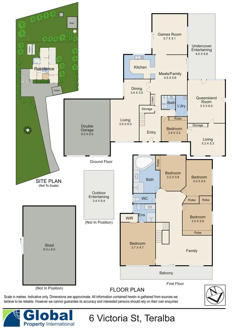 Floorplan of Homely house listing, 6 Victoria Street, Teralba NSW 2284