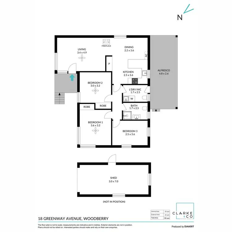 Floorplan of Homely house listing, 18 Greenway Avenue, Woodberry NSW 2322