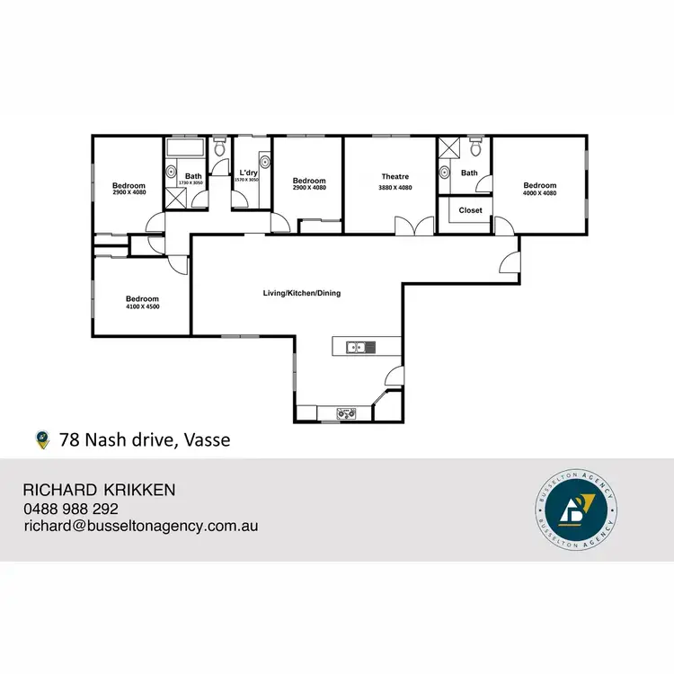 Floorplan of Homely house listing, 78 Nash Drive, Vasse WA 6280