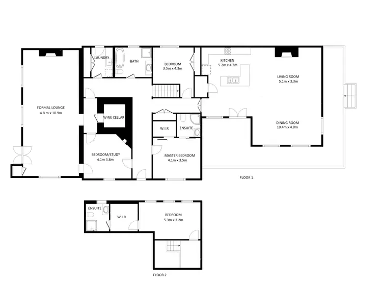 Floorplan of Homely house listing, 8 High Street, Yackandandah VIC 3749