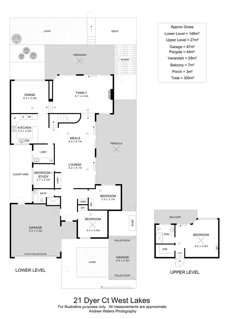 Floorplan of Homely house listing, 21 Dyer Court, West Lakes SA 5021