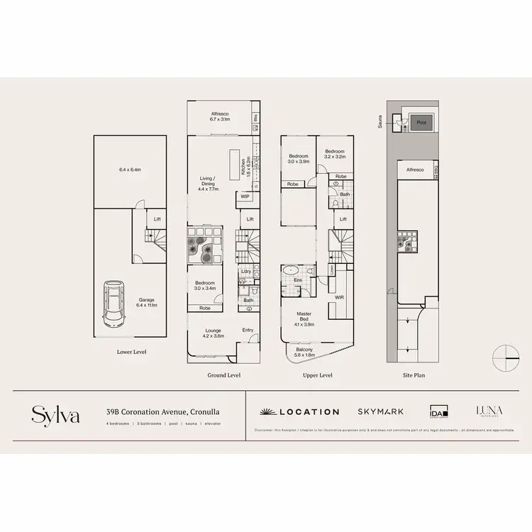 Floorplan of Homely house listing, 39B Coronation Avenue, Cronulla NSW 2230