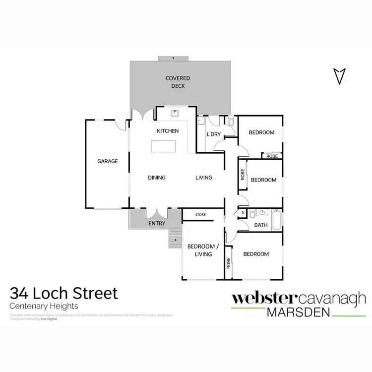 Floorplan of Homely house listing, 34 Loch Street, Centenary Heights QLD 4350