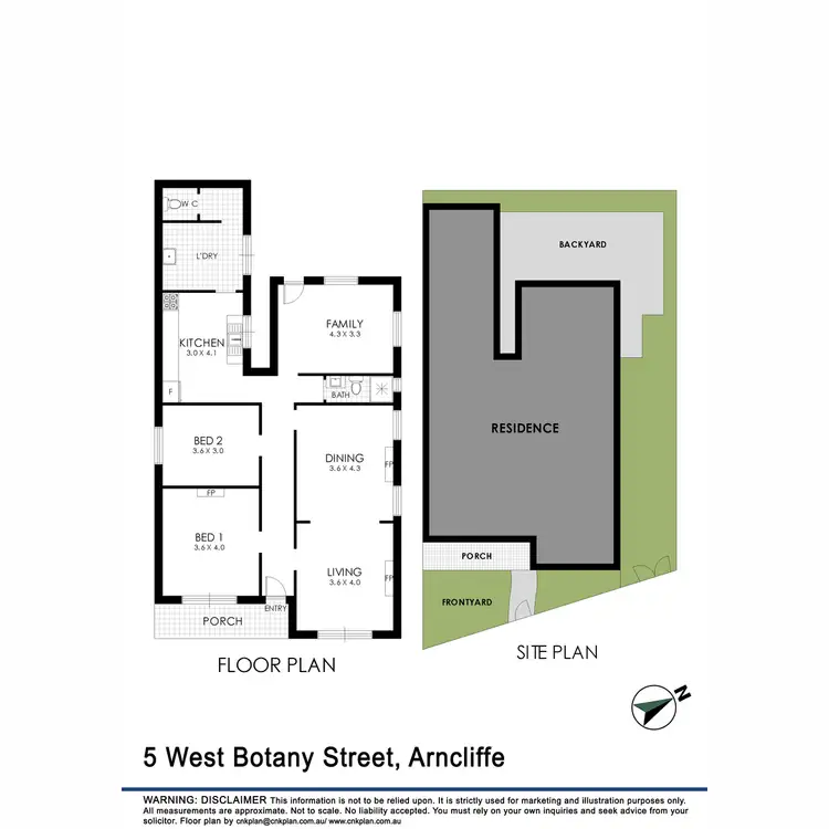 Floorplan of Homely house listing, 5 West Botany Street, Arncliffe NSW 2205