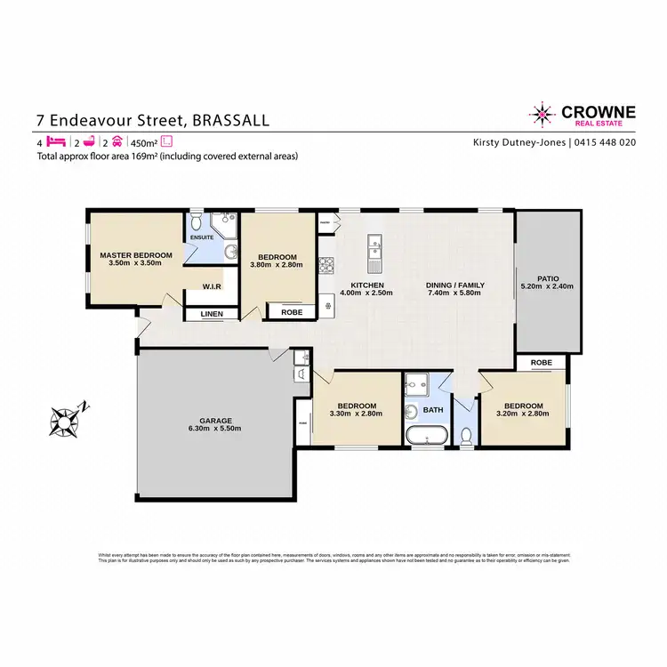Floorplan of Homely house listing, 7 Endeavour Street, Brassall QLD 4305