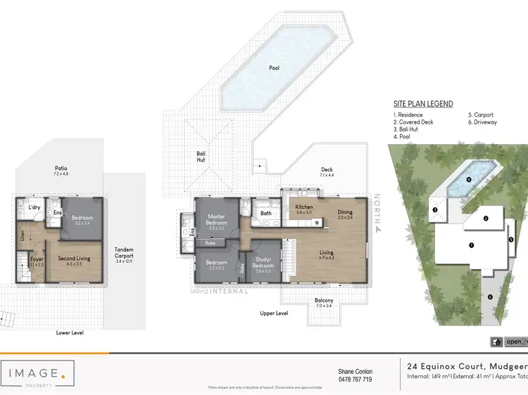 Floorplan of Homely house listing, 24 Equinox Court, Mudgeeraba QLD 4213