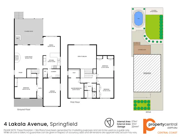 Floorplan of Homely house listing, 4 Lakala Avenue, Springfield NSW 2250