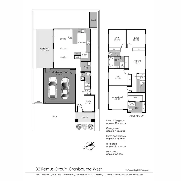 Floorplan of Homely house listing, 32 Remus Circuit, Cranbourne West VIC 3977