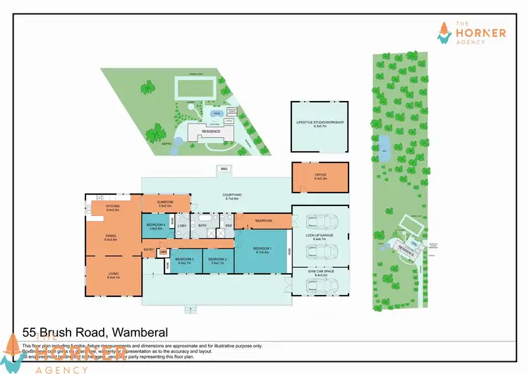 Floorplan of Homely house listing, 55 Brush Road, Wamberal NSW 2260