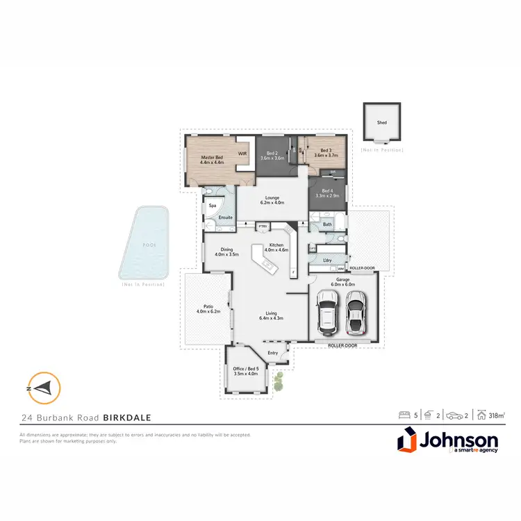 Floorplan of Homely house listing, 24 Burbank Road, Birkdale QLD 4159