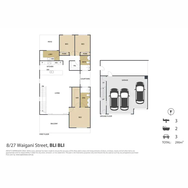 Floorplan of Homely house listing, 8/27 Waigani Street, Bli Bli QLD 4560