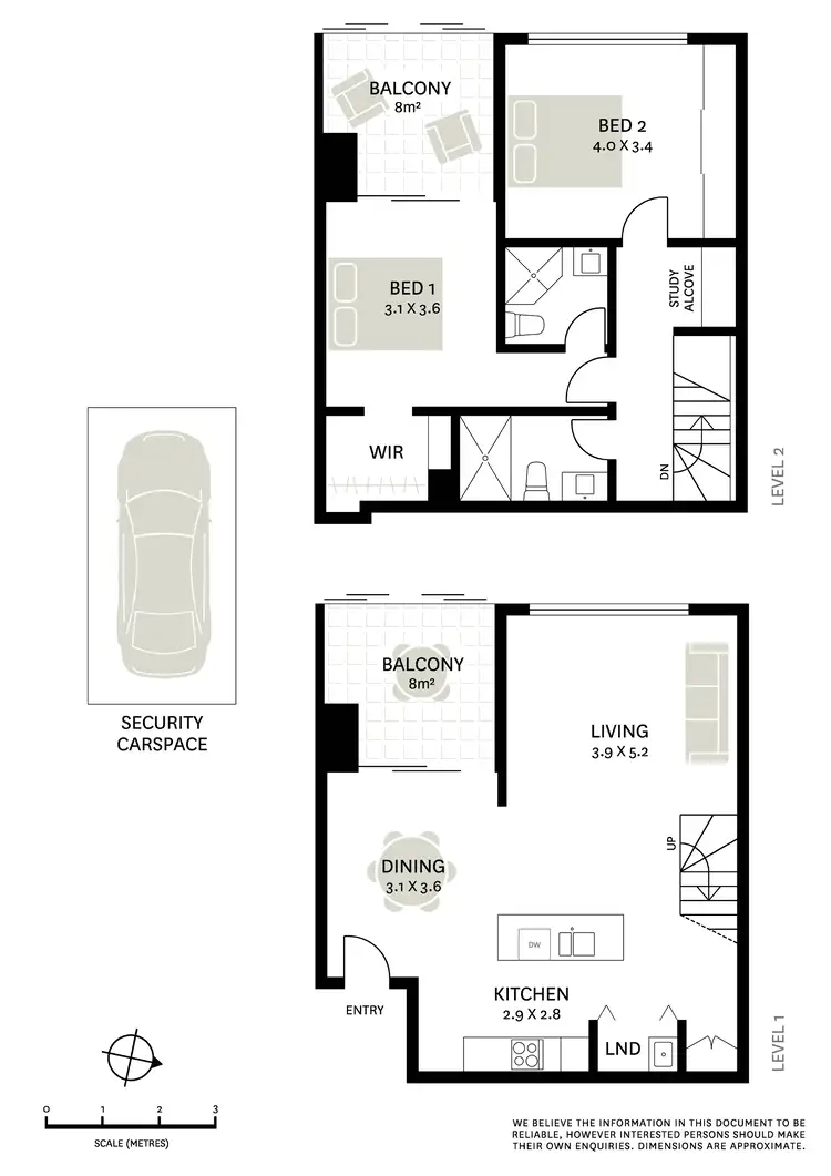 Floorplan of Homely apartment listing, 9/15-17 Larkin Street, Camperdown NSW 2050