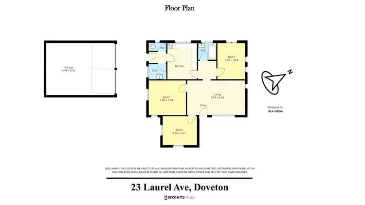 Floorplan of Homely house listing, 23 Laurel Avenue, Doveton VIC 3177