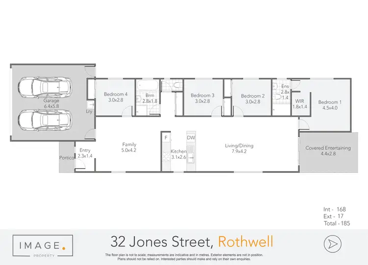 Floorplan of Homely house listing, 32 Jones Street, Rothwell QLD 4022