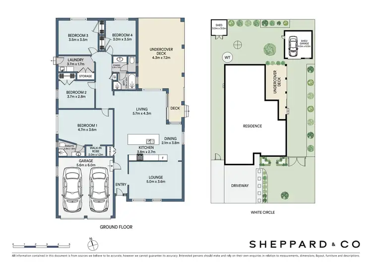Floorplan of Homely house listing, 6 White Circle, Mudgee NSW 2850