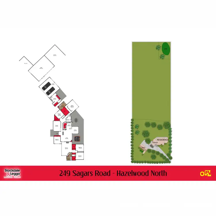 Floorplan of Homely house listing, 249 Sagars Road, Hazelwood North VIC 3840