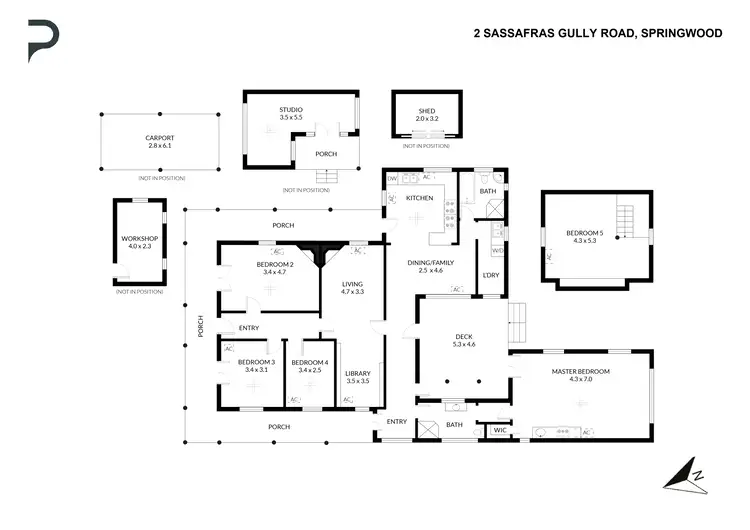 Floorplan of Homely house listing, 2 Sassafras Gully Road, Springwood NSW 2777