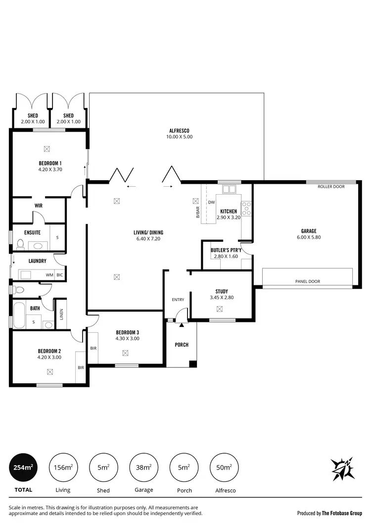 Floorplan of Homely house listing, 7A Calthorpe Terrace, Ottoway SA 5013