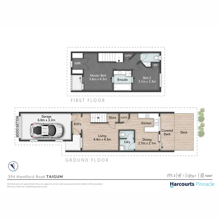 Floorplan of Homely townhouse listing, 23/394 Handford Road, Taigum QLD 4018