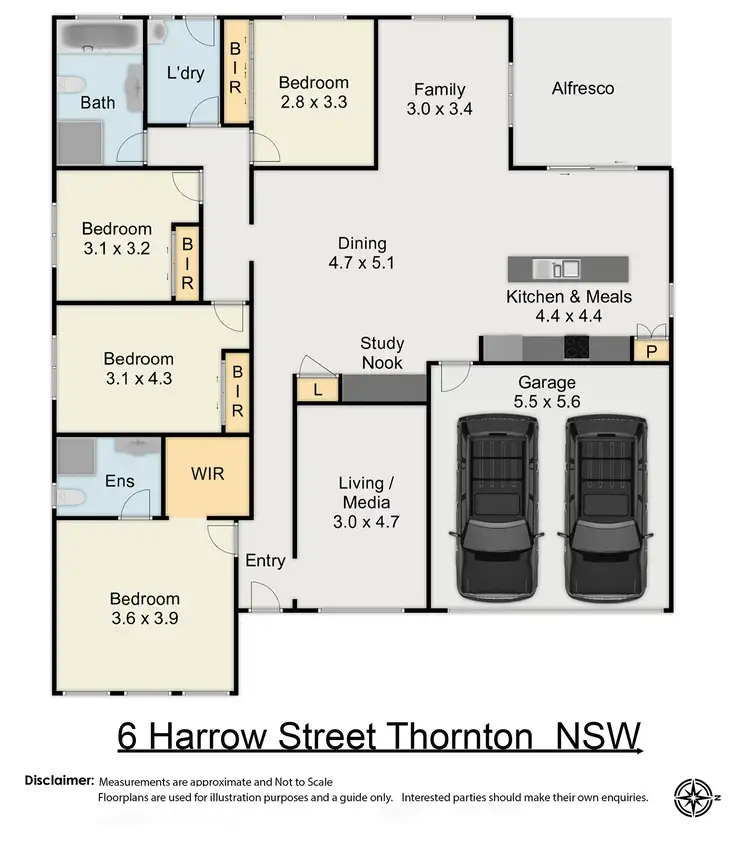 Floorplan of Homely house listing, 6 Harrow Street, Thornton NSW 2322
