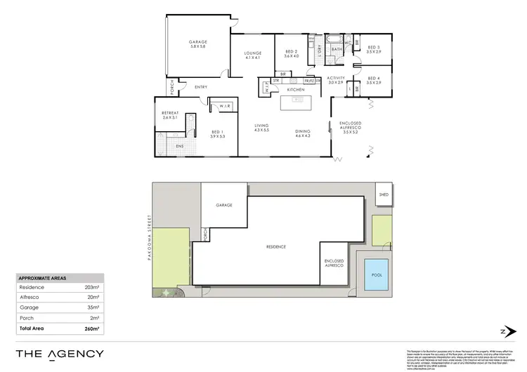 Floorplan of Homely house listing, 17 Pakooma Street, Banksia Grove WA 6031