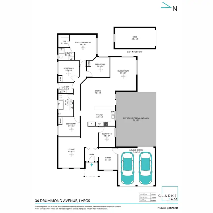 Floorplan of Homely house listing, 36 Drummond Avenue, Largs NSW 2320
