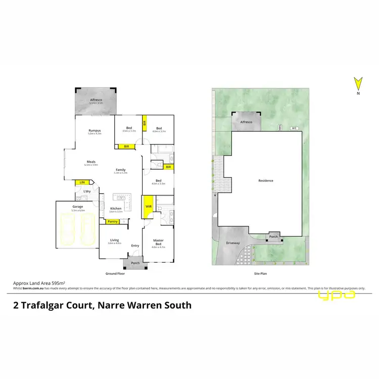Floorplan of Homely house listing, 2 Trafalgar Court, Narre Warren South VIC 3805