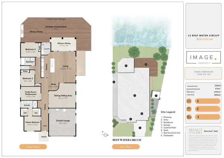Floorplan of Homely house listing, 13 Reef Water Circuit, Bogangar NSW 2488