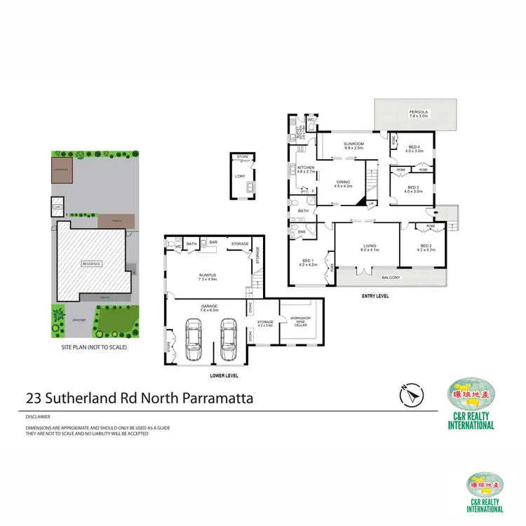 Floorplan of Homely house listing, 23 Sutherland Road, North Parramatta NSW 2151