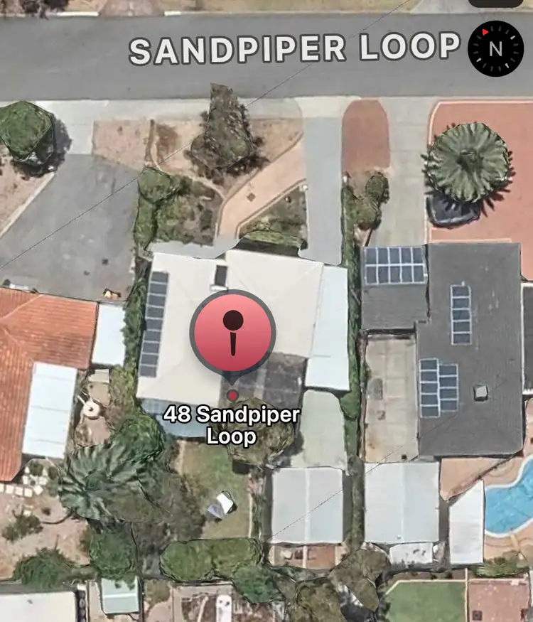 Floorplan of Homely house listing, 48 Sandpiper Loop, Yangebup WA 6164