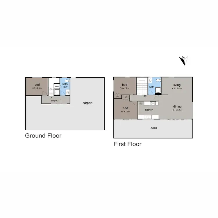 Floorplan of Homely house listing, 307 Boundary Road, Dromana VIC 3936