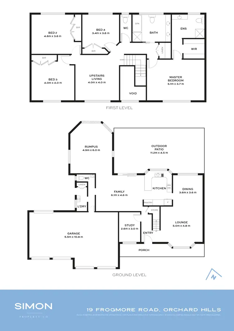 Floorplan of Homely house listing, 19-21 Frogmore Road, Orchard Hills NSW 2748
