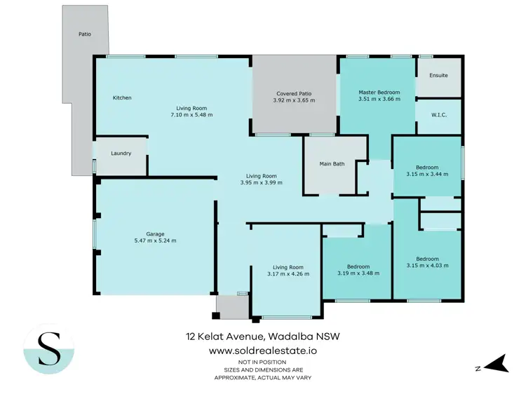 Floorplan of Homely house listing, 12 Kelat Avenue, Wadalba NSW 2259