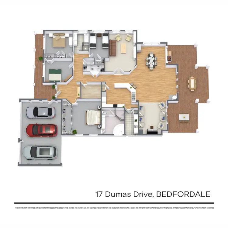 Floorplan of Homely house listing, 17 Dumas Drive, Bedfordale WA 6112