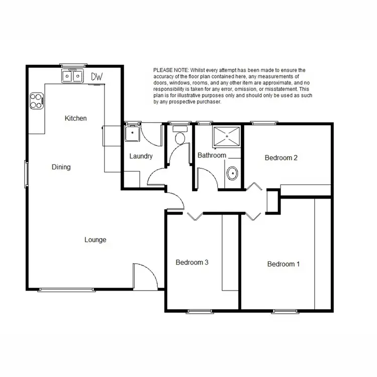 Floorplan of Homely house listing, 42 Davies Crescent, Port Augusta West SA 5700