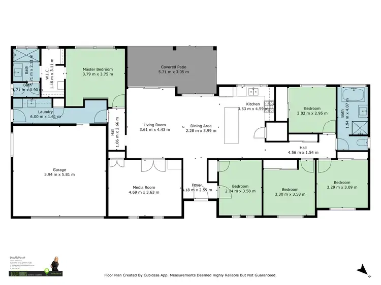 Floorplan of Homely house listing, 5 Marloo Drive, Tannum Sands QLD 4680