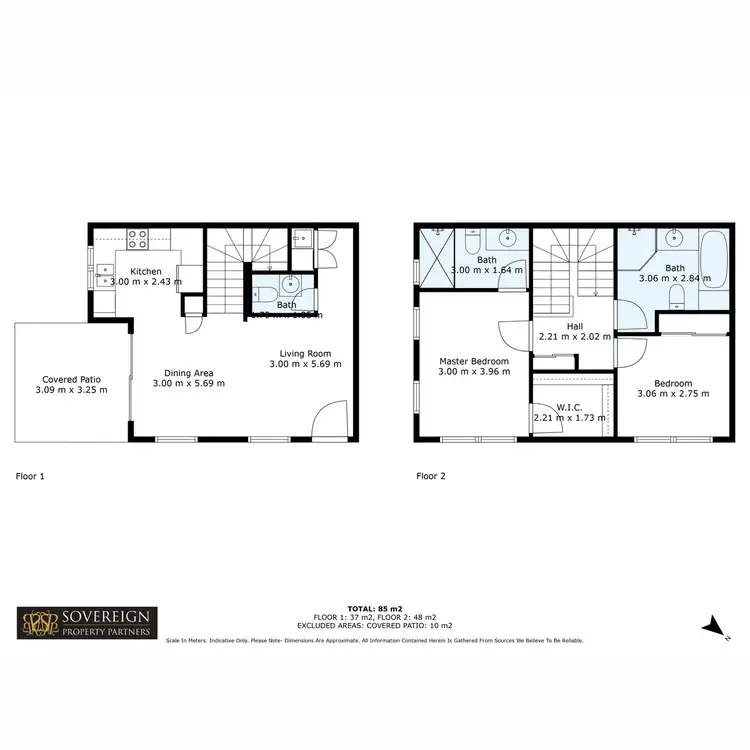 Floorplan of Homely unit listing, 1/159 Northgate Road, Northgate QLD 4013