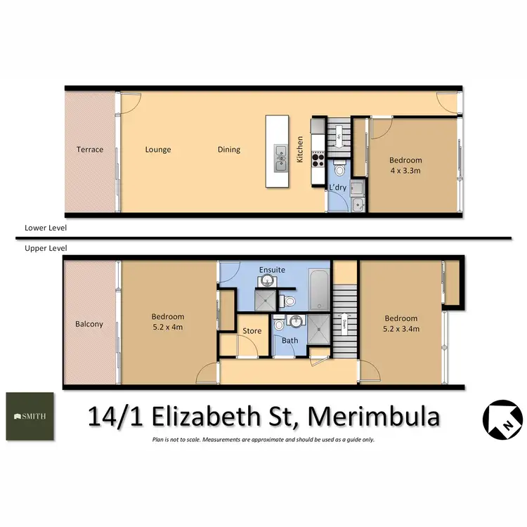 Floorplan of Homely apartment listing, 14/1 Elizabeth Street, Merimbula NSW 2548