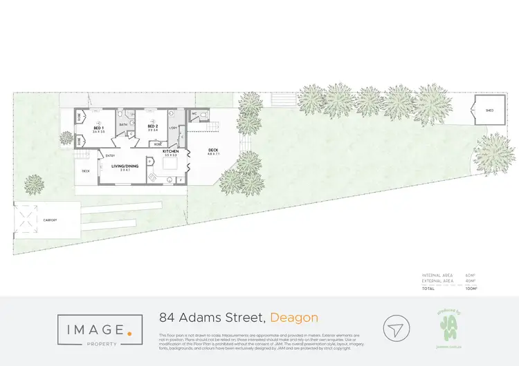 Floorplan of Homely house listing, 84 Adams Street, Deagon QLD 4017