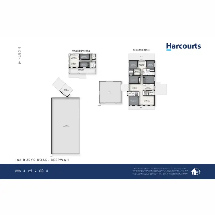 Floorplan of Homely house listing, 183 Burys Road, Beerwah QLD 4519