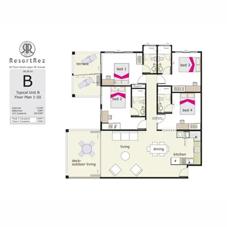 Floorplan of Homely unit listing, 33/80 Tryon Street, Upper Mount Gravatt QLD 4122