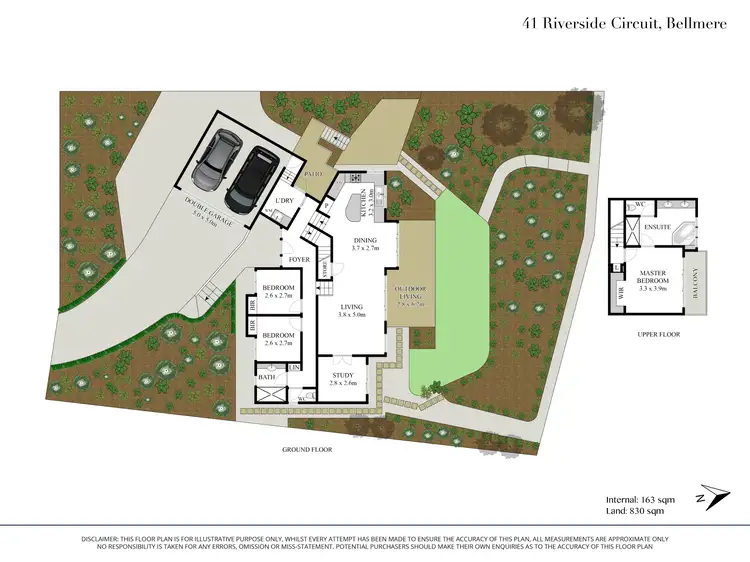 Floorplan of Homely house listing, 41 Riverside Circuit, Bellmere QLD 4510