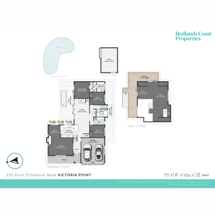 Floorplan of Homely house listing, 235 Point O'Halloran Road, Victoria Point QLD 4165