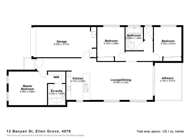 Floorplan of Homely house listing, 12 Banyan Street, Ellen Grove QLD 4078